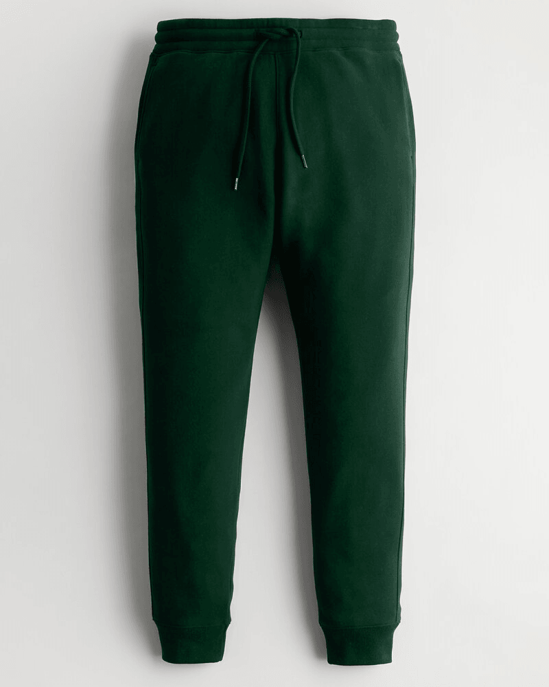 Green fleece discount joggers