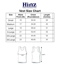 Men's Sleeveless Vest (All Rib)