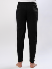 Max Zipper Premium Fitted Trouser (Black) - Hinz Knit