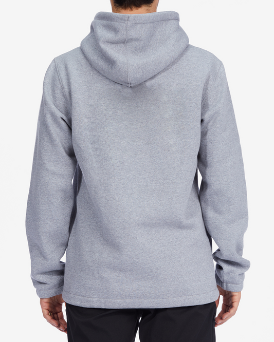 Men's Premium Fleece- Hoodie (Grey) - Hinz Knit