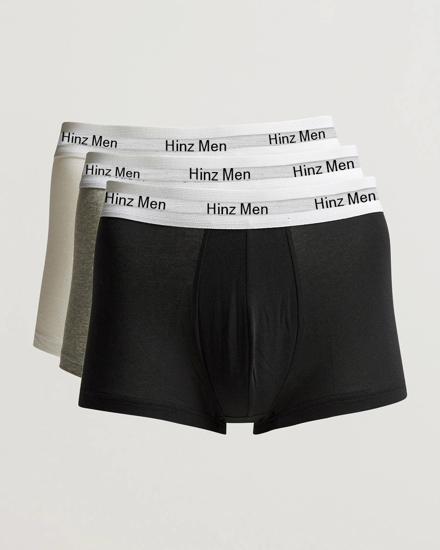 Pact // Men's Heather Grey Knit Boxers