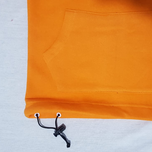 Kid's Unisex Premium Hoodie Unisex (Orange) - Hinz Knit