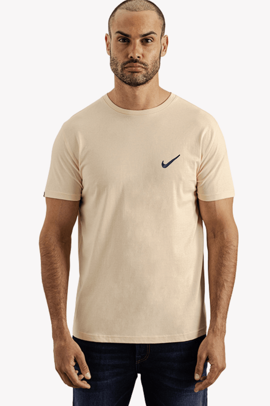 Cotton Stone Unisex Short Sleeve T-Shirt with embroidered logo