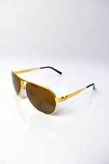 Cartier Sun Glasses 0014 (golden)
