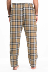 Men's Essential Cotton Check Trouser - Hinz Knit