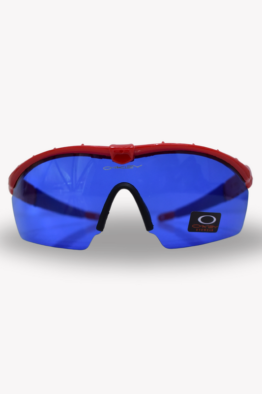 Oakley Adult Sun Glasses Red and Blue