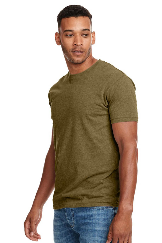 Olive Green Muscle Fit Short Sleeve T-Shirt