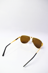 Cartier Sun Glasses 0014 (golden)