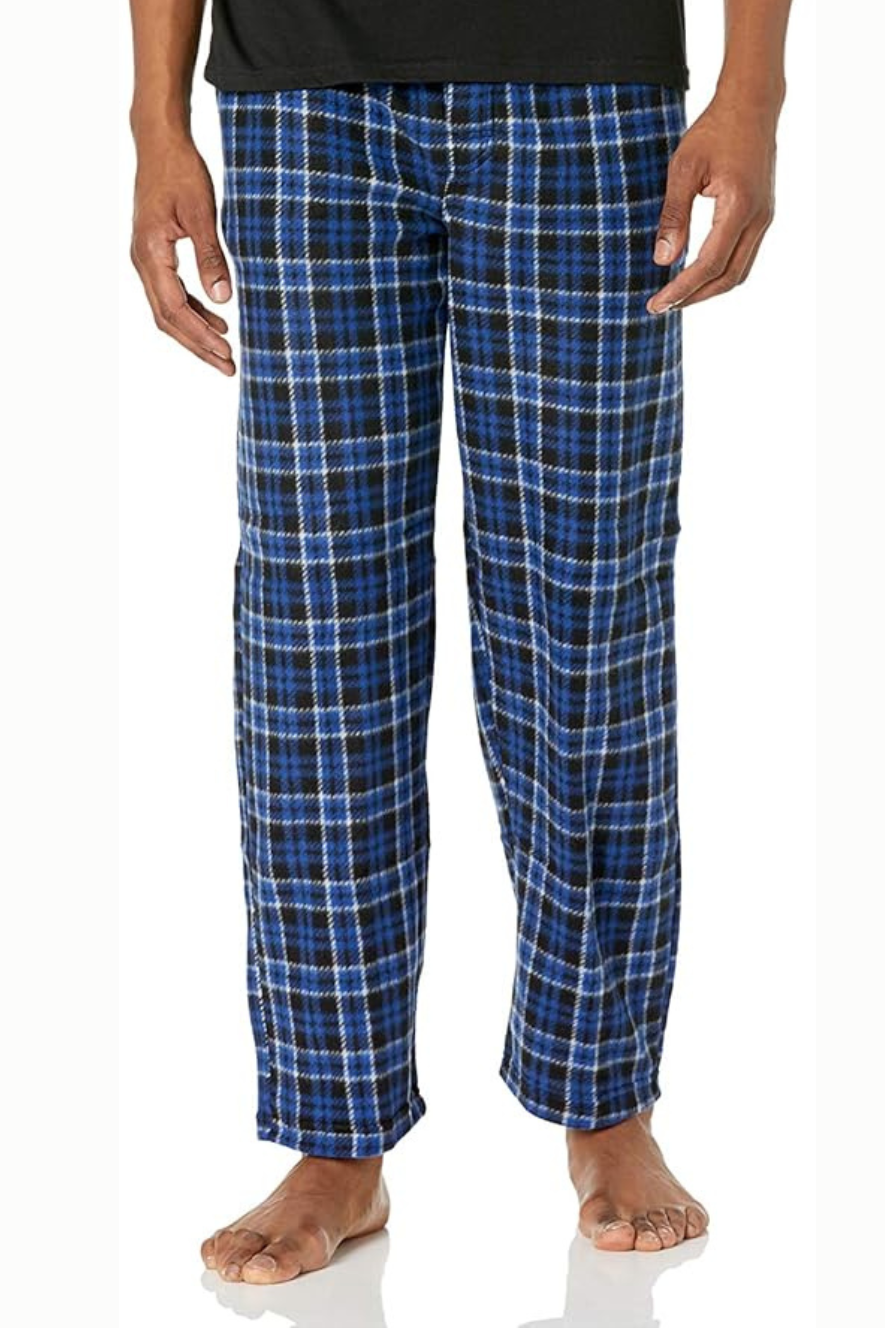 Men's Cotton Flannel Check Trouser