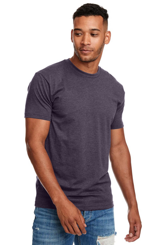 Purple Muscle Fit Short Sleeve T-Shirt