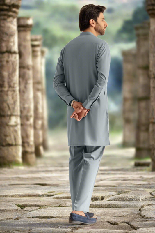 ALL SEASON BLENDED SUIT - Grey