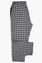 Men's Essential Poly-Cotton Check Trouser - Hinz Knit