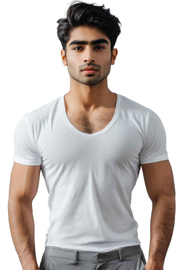 100 % cotton mens vest half sleeve by hinz