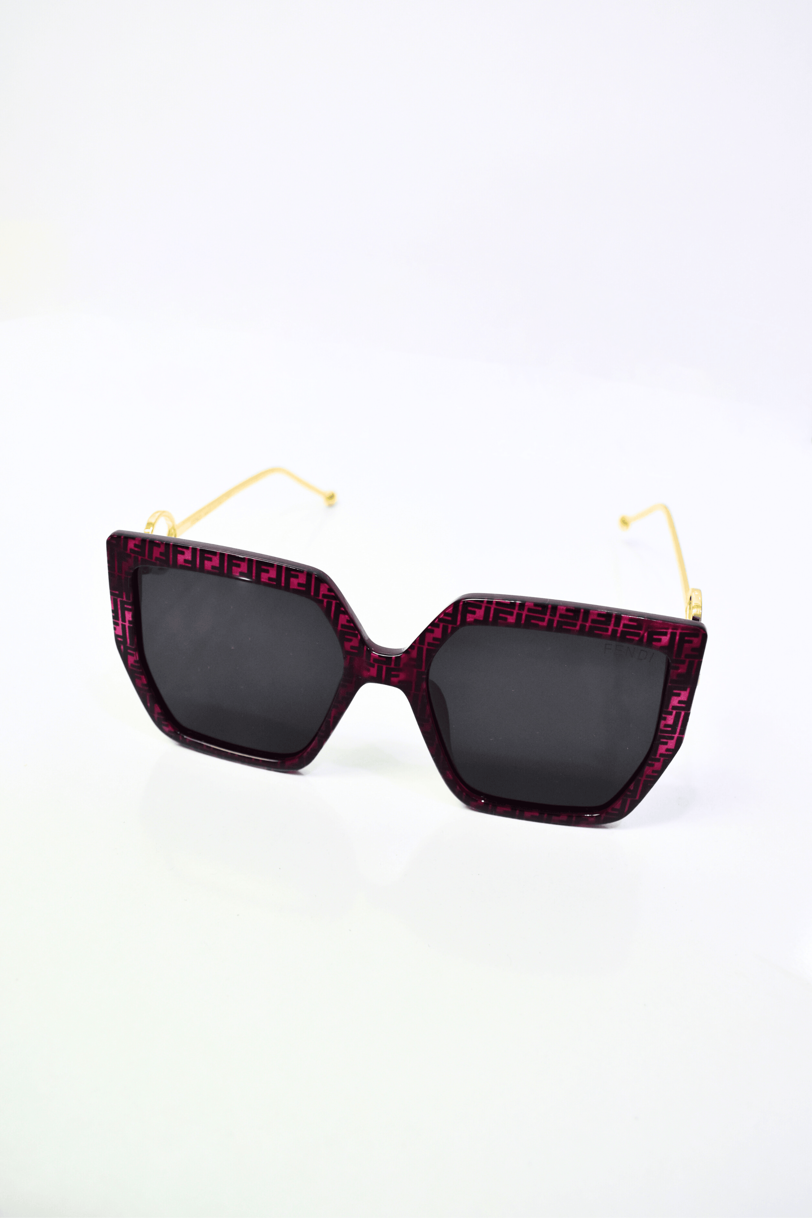 Gold clearance fendi sunglasses