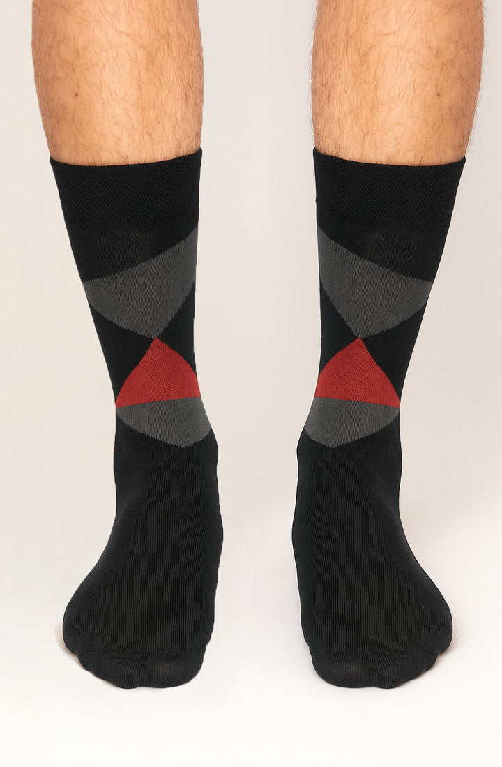 Black Long Socks for men in pakistan by hinz