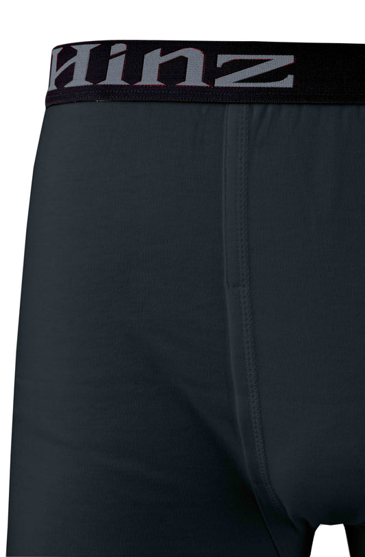 Men's Signature Cotton Boxer Shorts (Dark Grey) 502