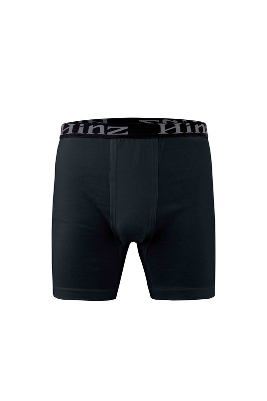 Men's Signature Cotton Boxer Shorts (Dark Grey) 502