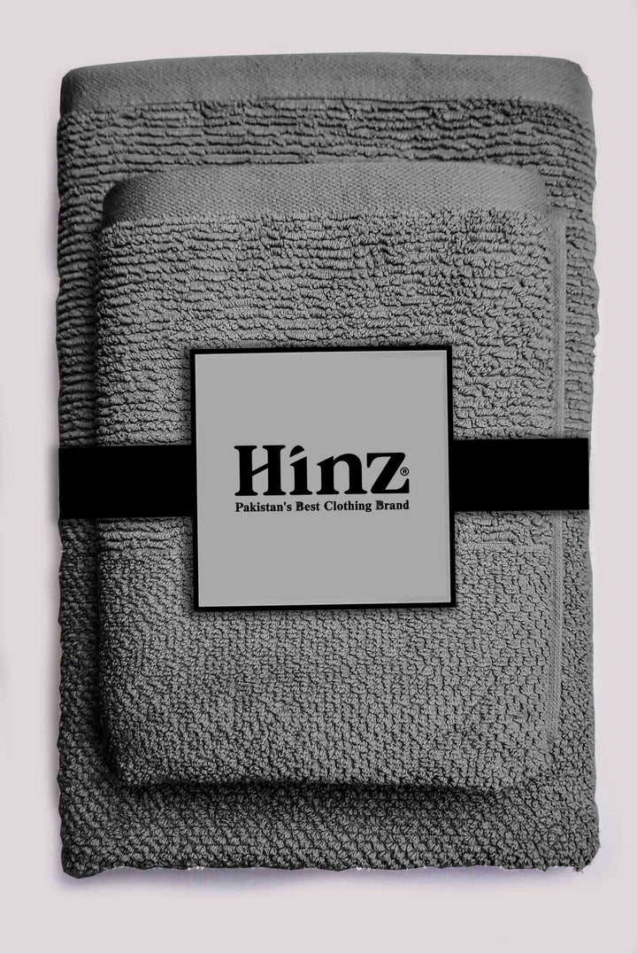 Greek Premium Bath & Hand Towels Charcoal
