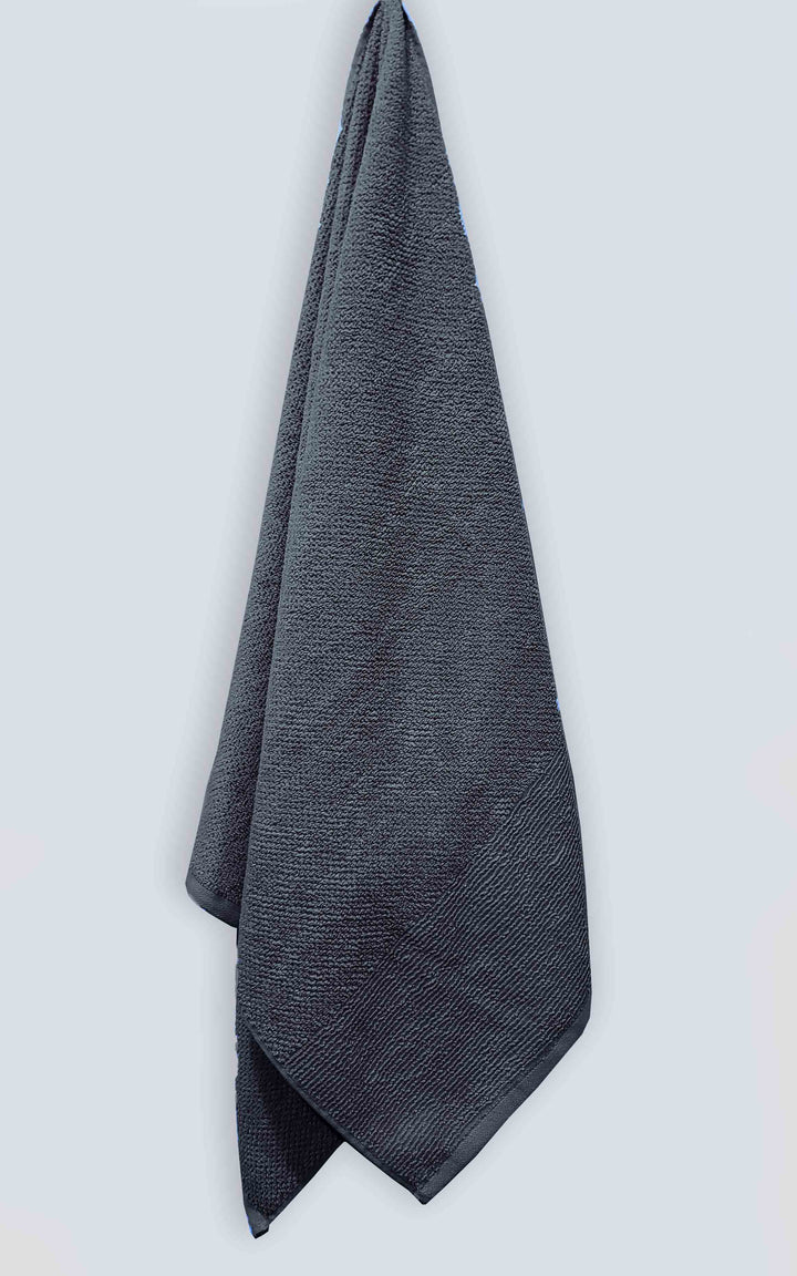 Popcorn Bath Towel  - Bath towel (Charcoal)