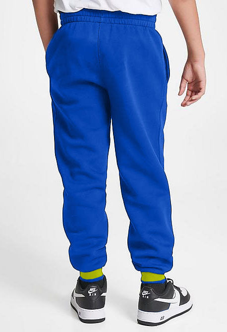 Kids Solid Unisex Sweat pants (Fleece) R-Blue