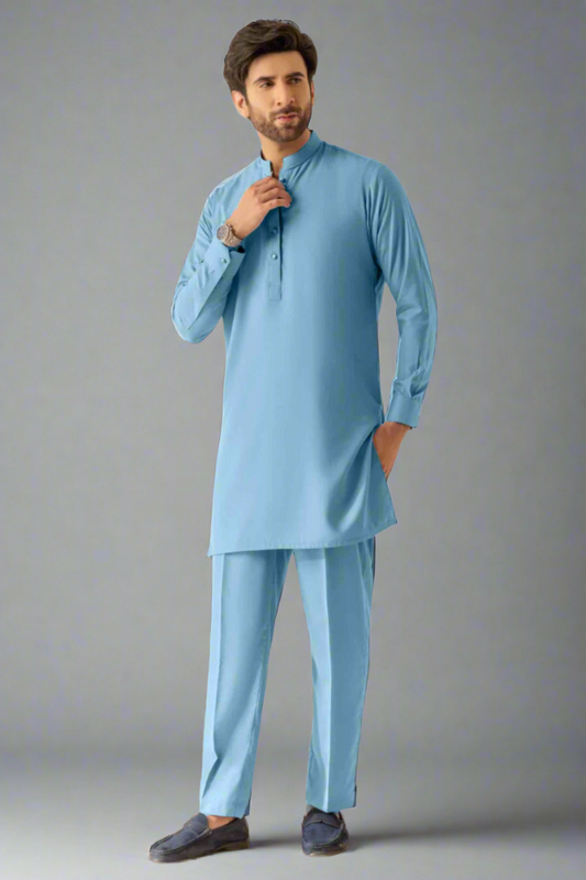 Sky blue  Kurta Pajama For Men