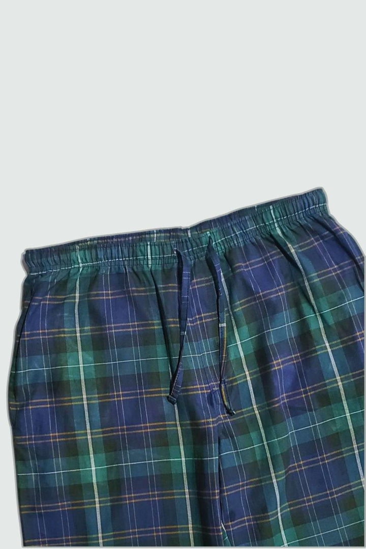 blue striped cotton dress trousers by hinz
