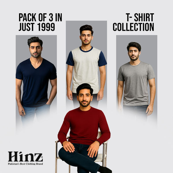 Buy 3 T-Shirts in Rs.1999 only!
