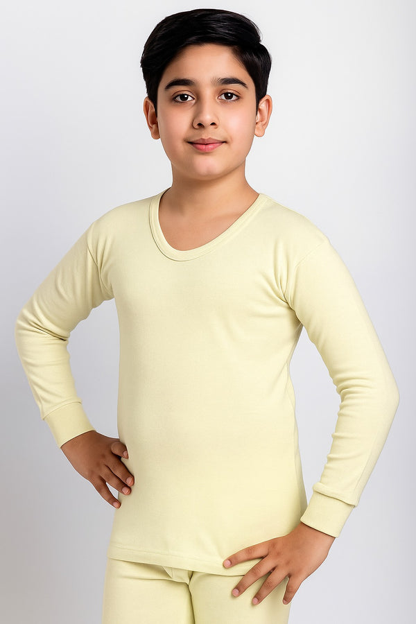 Kids Wool Thermal Top  – Full Sleeve Shirt for Cold Weather