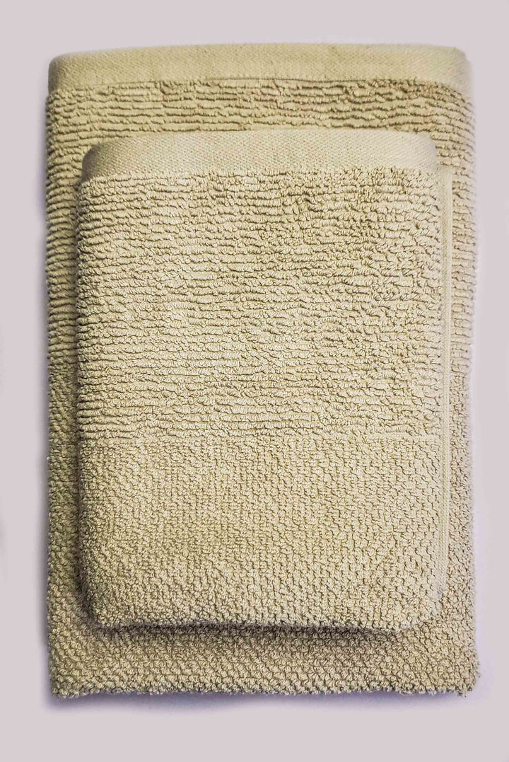 Greek Premium Bath & Hand Towels  Beige