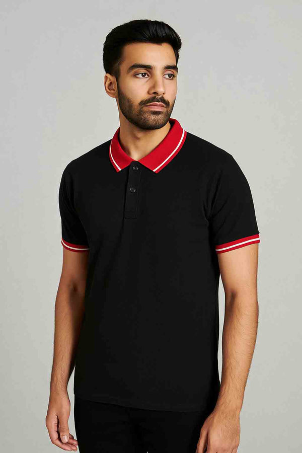 Men's Classic Polo Shirts (Black)