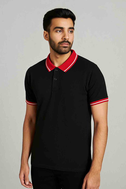 Men's Classic Polo Shirts (Black)