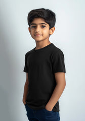 Unisex Kids Essential Tops - Half Sleeves