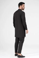 Black Classic Kurta Pajama For Men