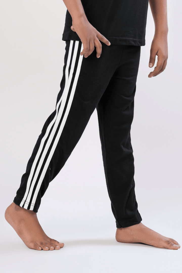night suit for kids Side Stripe Trouser - Hinz Knit