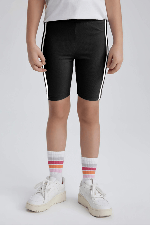 Girls Rib Leggings (Short Length) - Hinz Knit