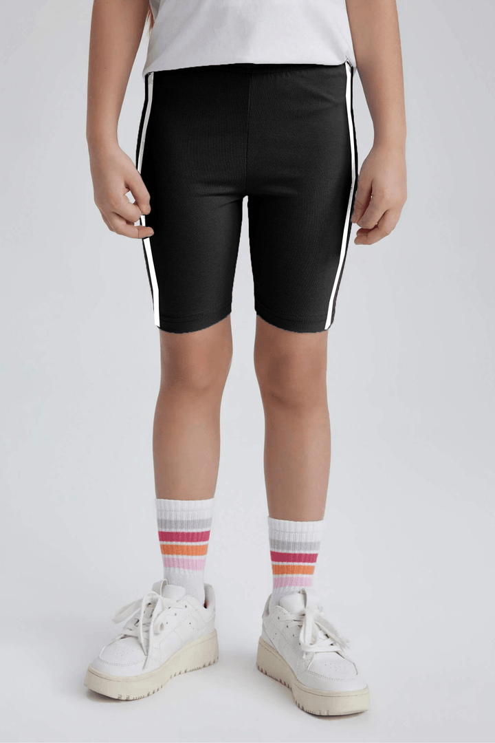 Girls Rib Leggings (Short Length) - Hinz Knit