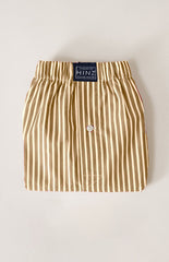 Men Stripe Cotton Boxer Shorts - (100% Cotton)