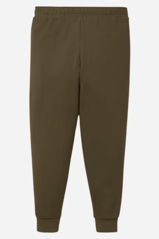 Kids Solid Unisex Sweat pants (Fleece) Brown