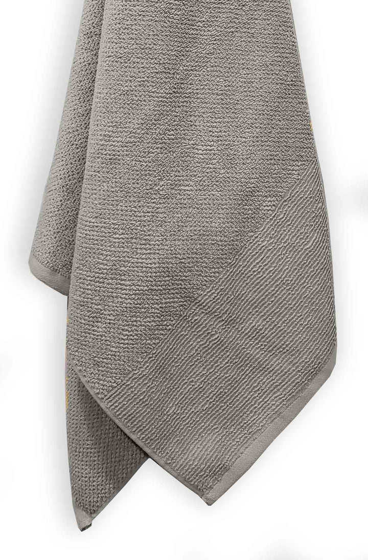 Popcorn Bath Towel  - Bath towel (Grey)