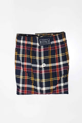 Cotton Boxer Shorts Check Design
