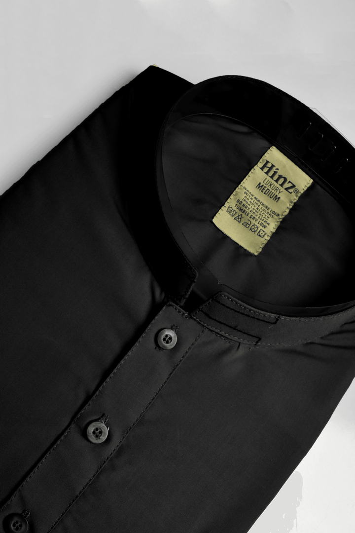 black kurta pajama