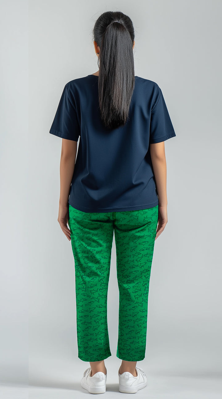 blue  green nightwear for women in paksitan by hinz