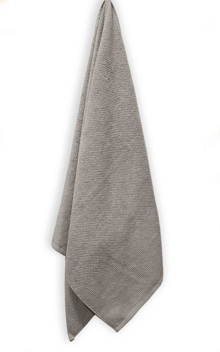 Popcorn Bath Towel  - Bath towel (Grey)