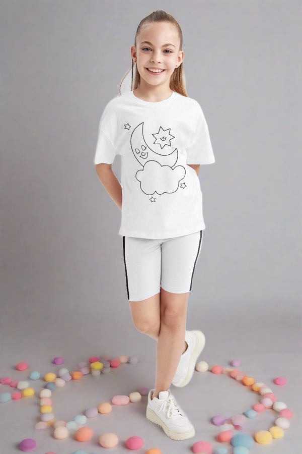 night suit for girls. shorts for girls