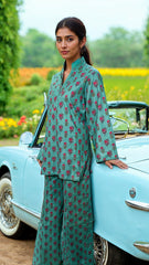 Light Sea Green Khaddar Suit (Unstitched)