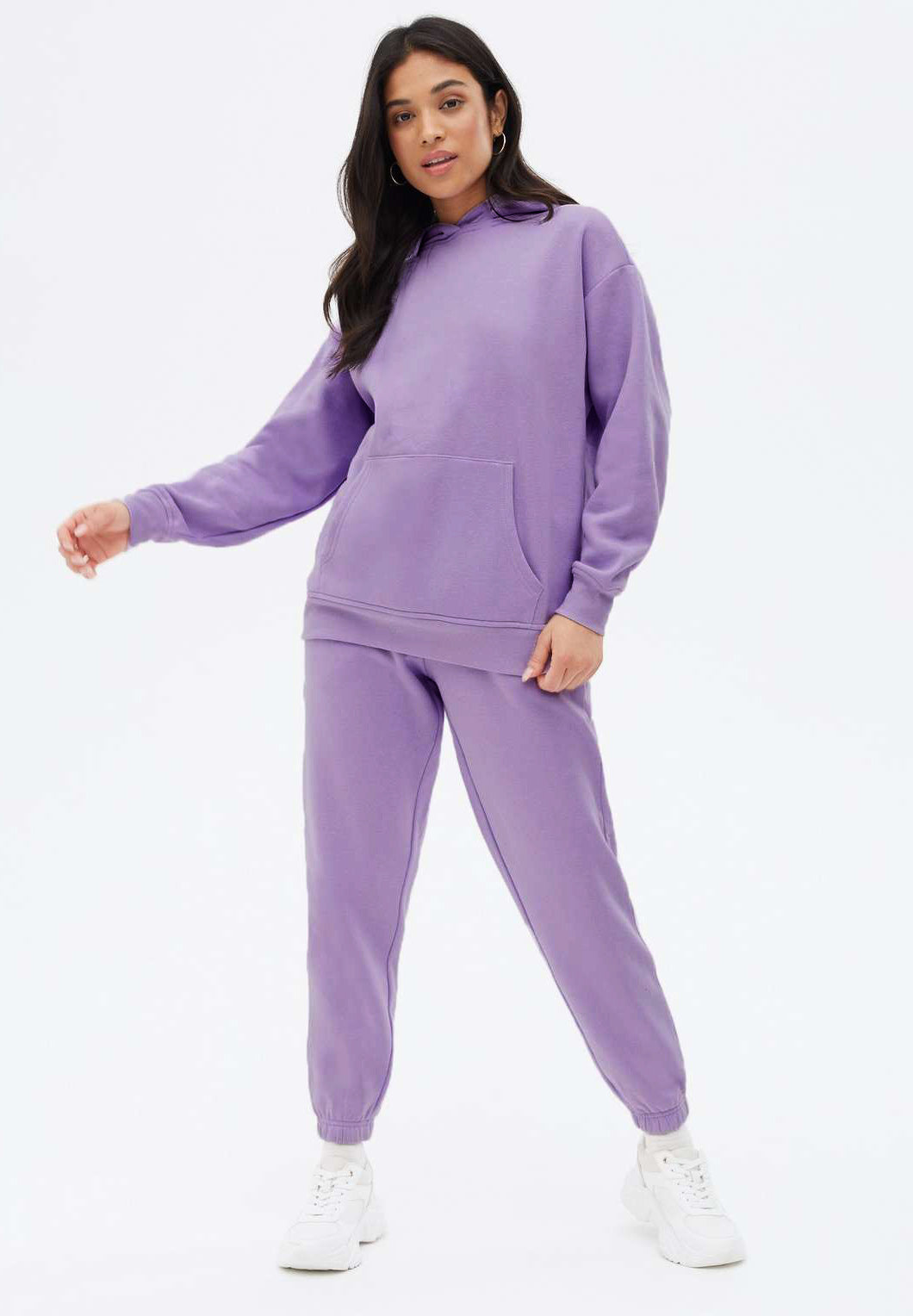 Lilac Hoodie & Sweatpants Set