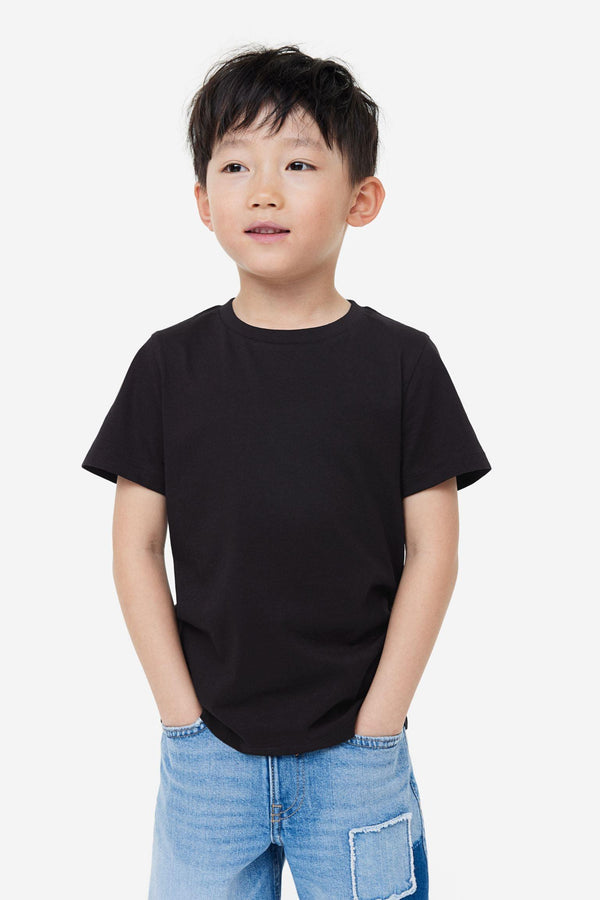 Boys Cotton lycra Tees stretchable - Half Sleeves
