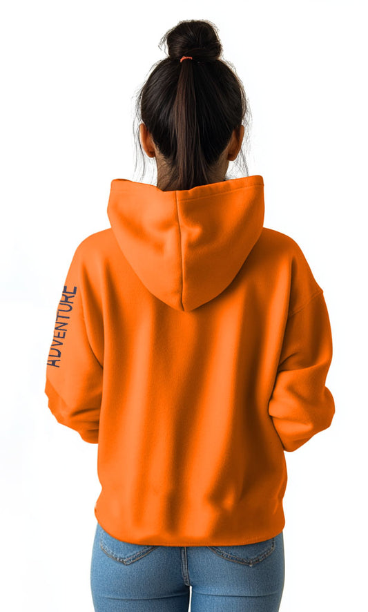 Kid's Unisex Premium Hoodie Unisex (Orange)