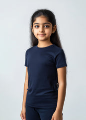 Unisex Kids Essential Tops - Half Sleeves