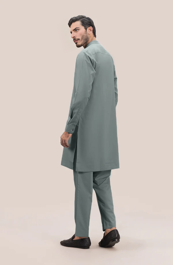 grey kurta pajama